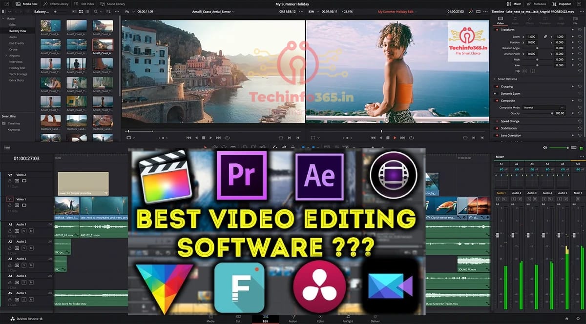 Best Free Video Editing Software in 2025 | Top Picks for Beginners & Pros